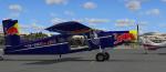 FSX/P3D Pilatus PC-6 Flying Bulls 'Red Bull' skydiving team plane